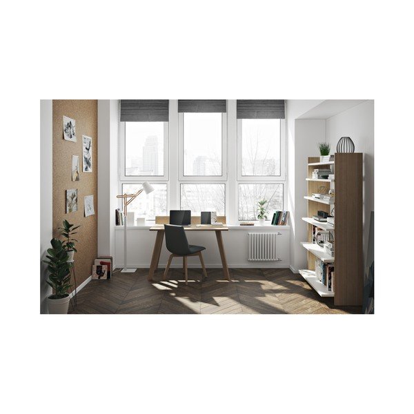 Pisalna miza v dekorju iz hrastovega lesa TemaHome Loft-image-4