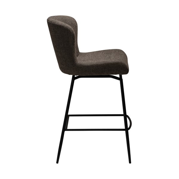 Rjav oblazinjen barski stol (višina sedeža 67,5 cm) Glam – DAN-FORM Denmark-image-1