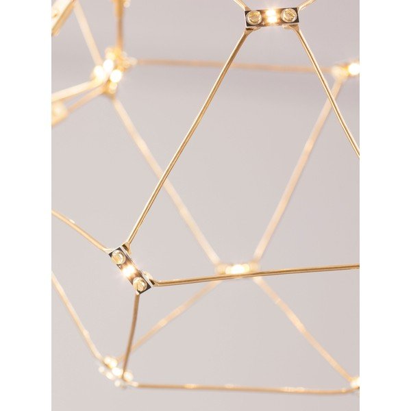 Aluminijasta LED viseča svetilka v zlati barvi Nebula – Nova Luce-image-2