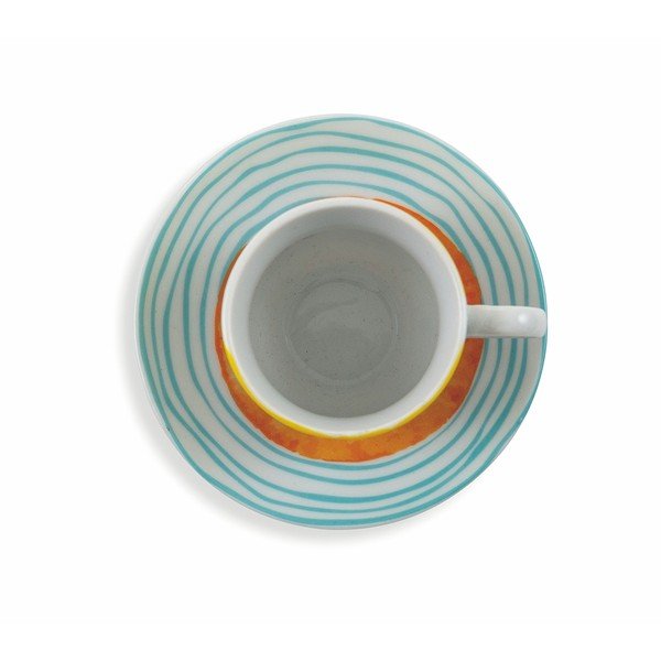 Porcelanske skodelice za espresso v kompletu 12 kos 0,08 l Marea - VDE Tivoli 1996-image-1