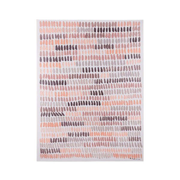 Slika z ročno naslikanimi elementi z okvirjem/na platnu 90x120 cm Naska – Bizzotto