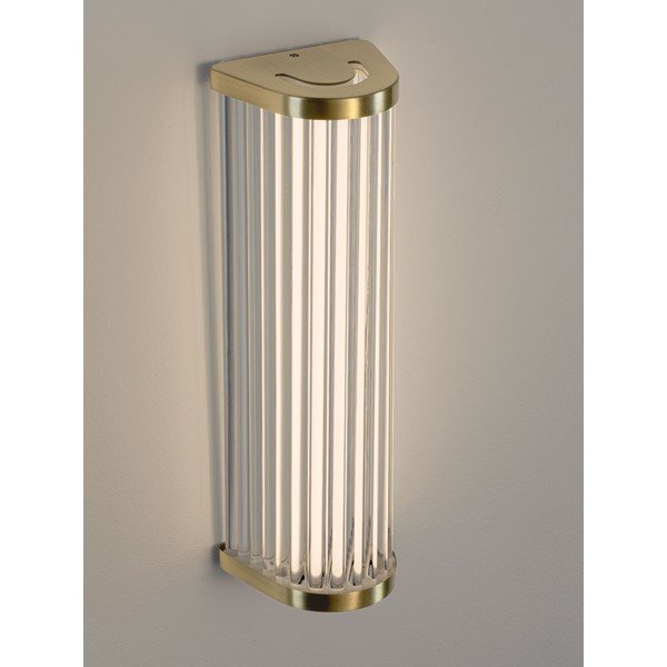 Kovinska LED stenska svetilka v mat zlati barvi Vitree – Nova Luce-image-3