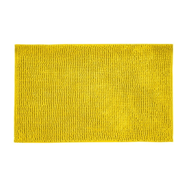 Rumena tekstilna kopalniška preproga 50x80 cm Chenille – Allstar
