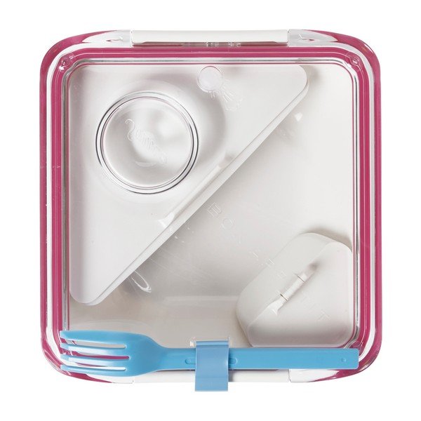 Roza škatla za prigrizek Black + Blum Apetit, 880 ml-image-1