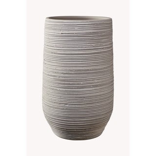 Siva keramična vaza Big pots Ravenna, višina 30 cm