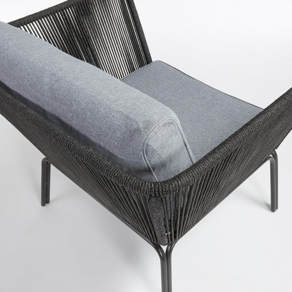 Sivi fotelj La Forma Bernon-image-1