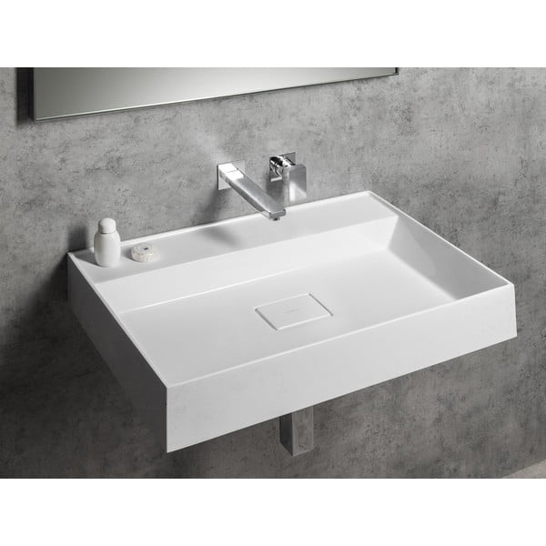 Mat črna vgrajena armatura za umivalnik (1 izhod) Latus – Sapho-image-2