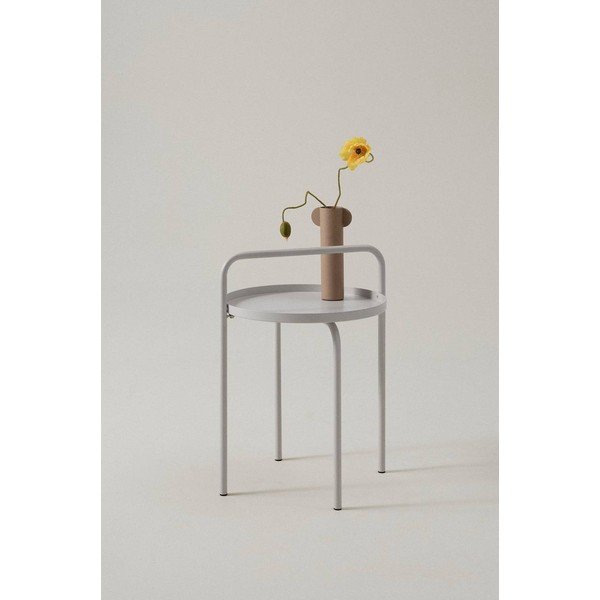 Kovinska okrogla stranska mizica ø 42 cm Bleket – Jotex-image-1