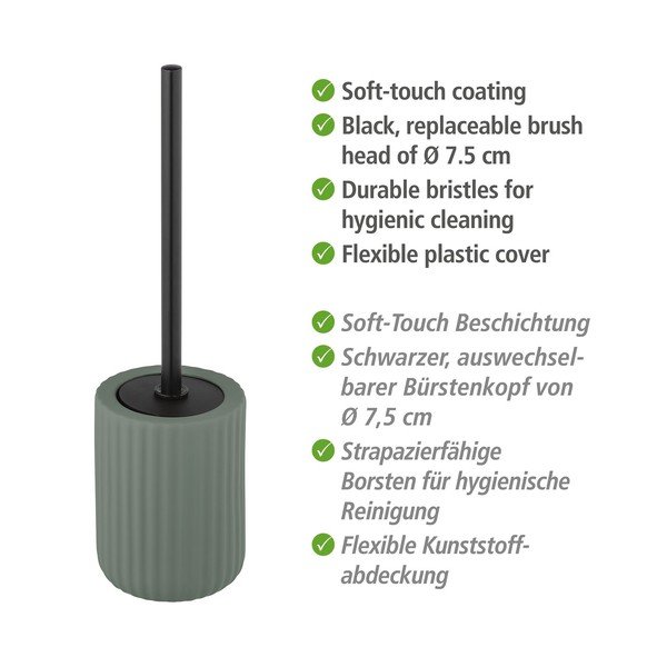 Zelen keramična WC ščetka Wenko Belluno-image-4