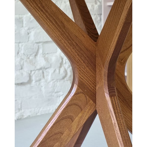 Jedilna miza v hrastovem dekorju 90x90 cm Jubi – Ragaba-image-3