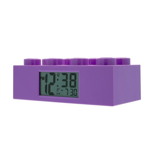 Vijolična ura z alarmom iz kock LEGO®-image-4