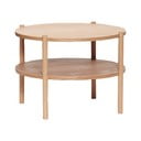 Okrogla mizica v hrastovem dekorju ø 60 cm Acorn - Hübsch