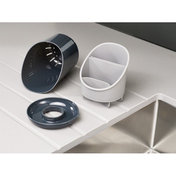 Sivo stojalo za jedilni pribor in kuhinjske pripomočke Joseph Joseph Dock-image-4