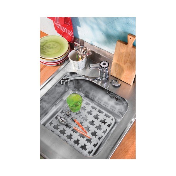 Snips Flower Grey Sink Mat-image-2