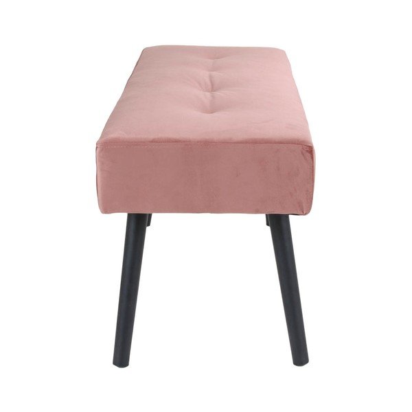 Roza oblazinjena klop Hiša Nordic Skiby, 100 x 35 cm-image-2