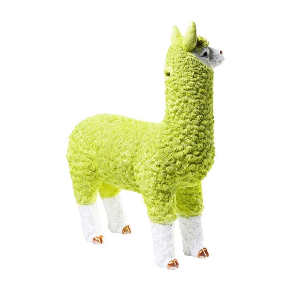 Limetino zelen hranilnik Kare Design Alpaca, 62 cm