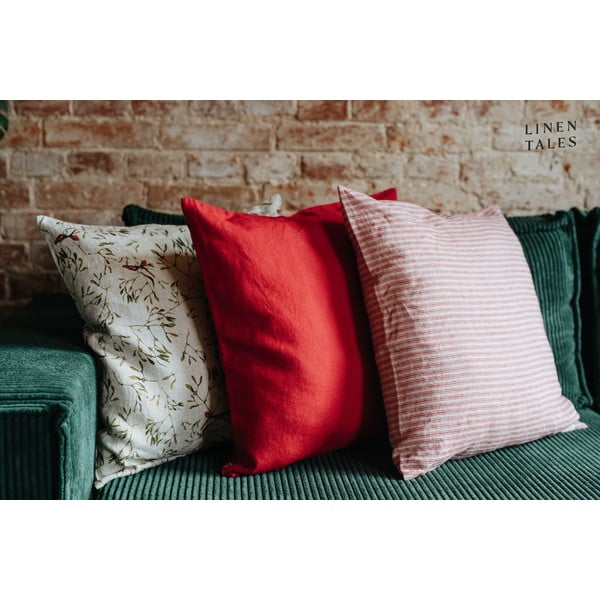 Prevleka za blazino z božičnim motivom 40x60 cm – Linen Tales-image-2