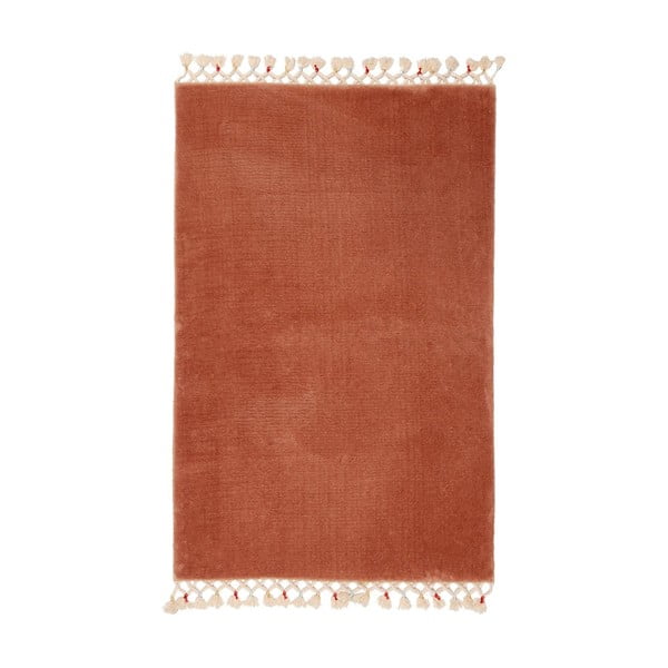 Rjava kopalniška preproga 50x75 cm Tuft – Foutastic
