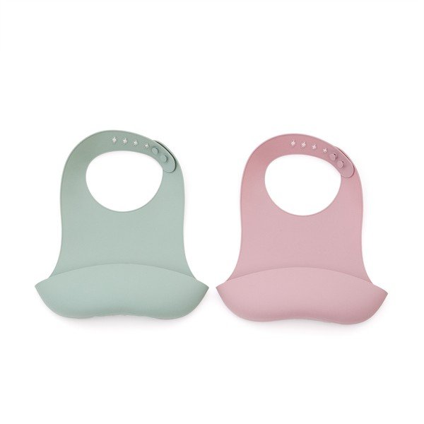 Svetlo rožnati/turkizni slinčki v kompletu 2 ks Lili – Kave Home