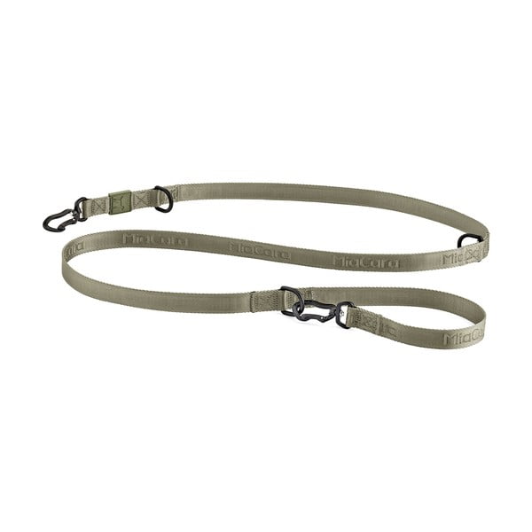 Zelen preklopni povodec dolžina 200 cm Modena Grolive 25 mm – MiaCara