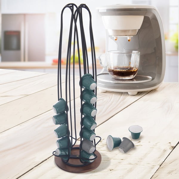 Črno stojalo za kapsule Radka – Orion-image-1