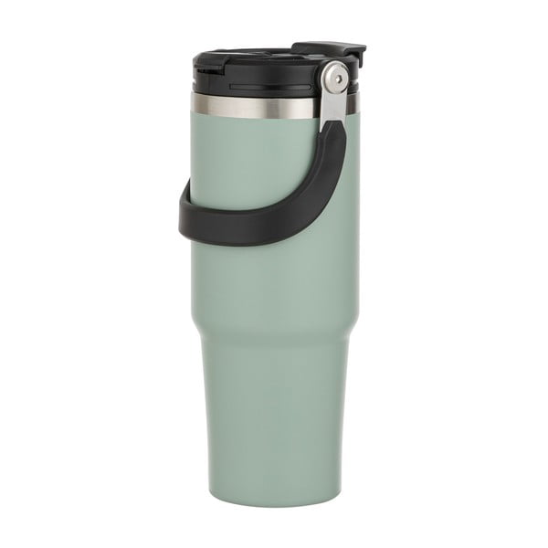 Žajbljevo zelena steklenica za vodo za na pot iz nerjavečega jekla 1 l Eco – Ladelle