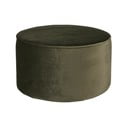 Olivno zelen puf WOOOD Sara Low