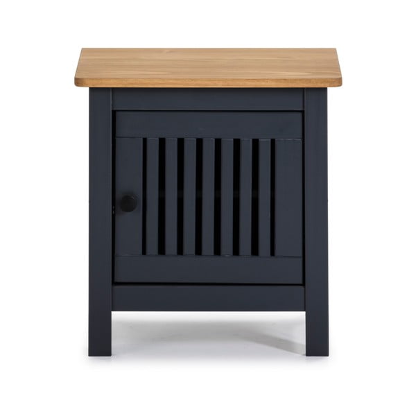 Siva lesena nočna omarica Marckeric Bruna-image-2