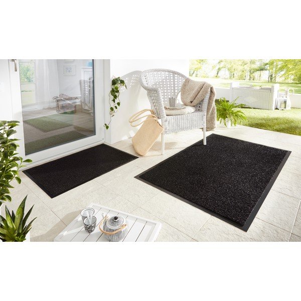 Črna zunanja preproga Hanse Home Garden Brush, 60 x 90 cm-image-1