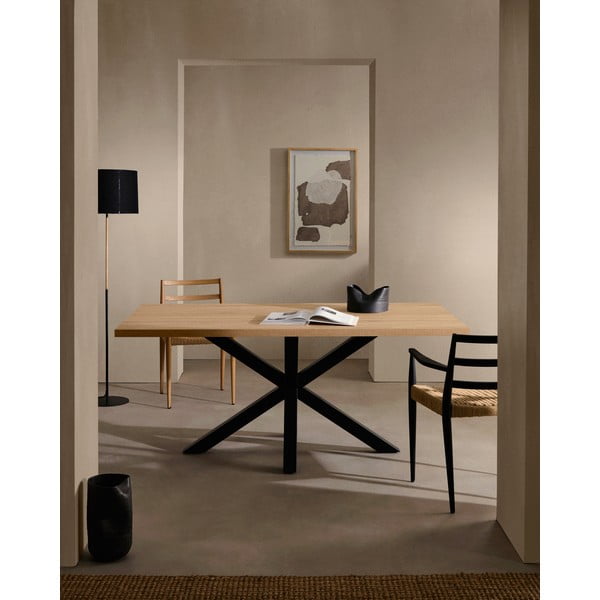 Jedilna miza iz hrastovega lesa Kave Home, 200 x 100 cm-image-2