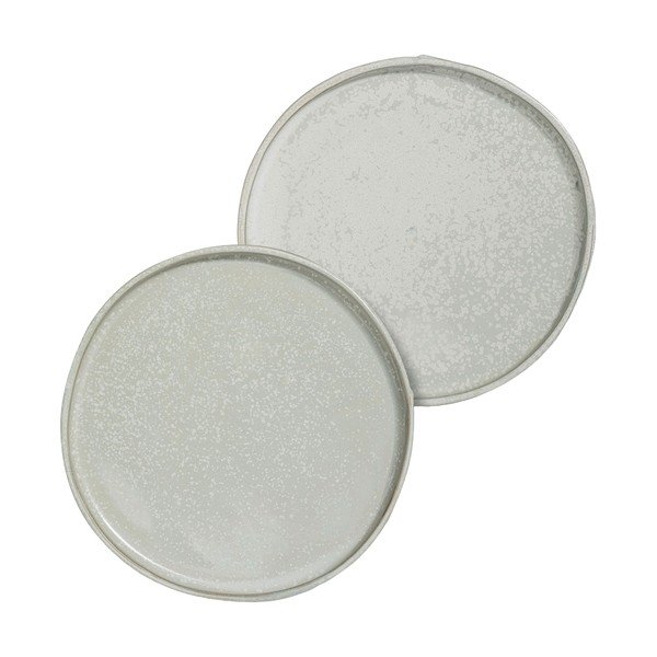 Beli krožniki iz kamna v kompletu 2 ks ø 20 cm Sand Grain – Mette Ditmer Denmark-image-2