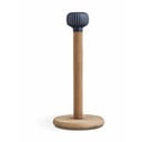 Stojalo za papirnate brisače iz hrastovega lesa s temno modrimi porcelanastmi detajli Kähler Design Hammershoi