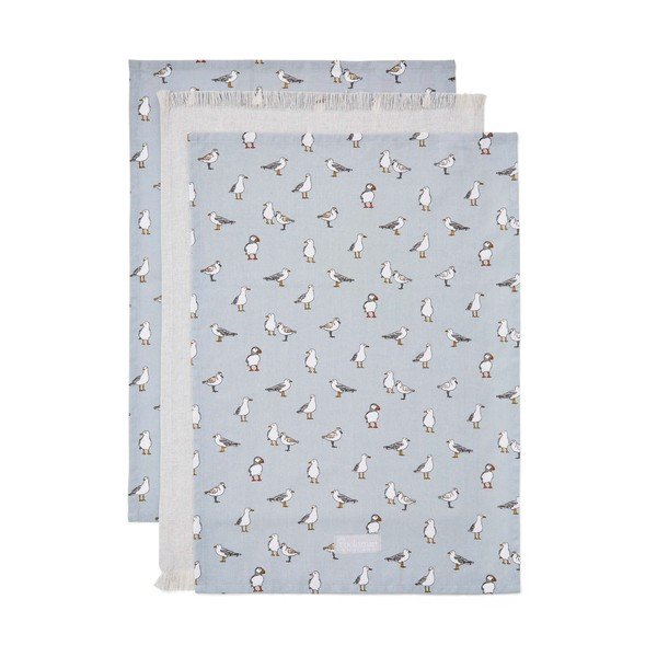 Kuhinjske krpe v kompletu 3 ks 45x65 cm Costal Birds – Cooksmart ®-image-3