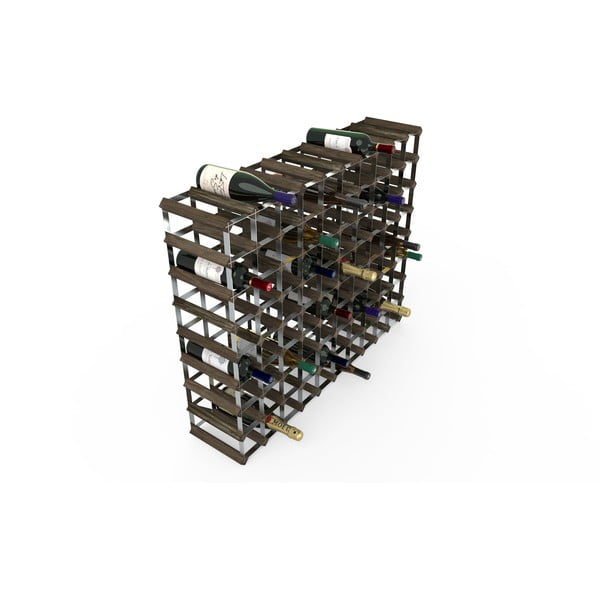 Stojalo za vino iz borovega lesa za 90 steklenic - RTA-image-2