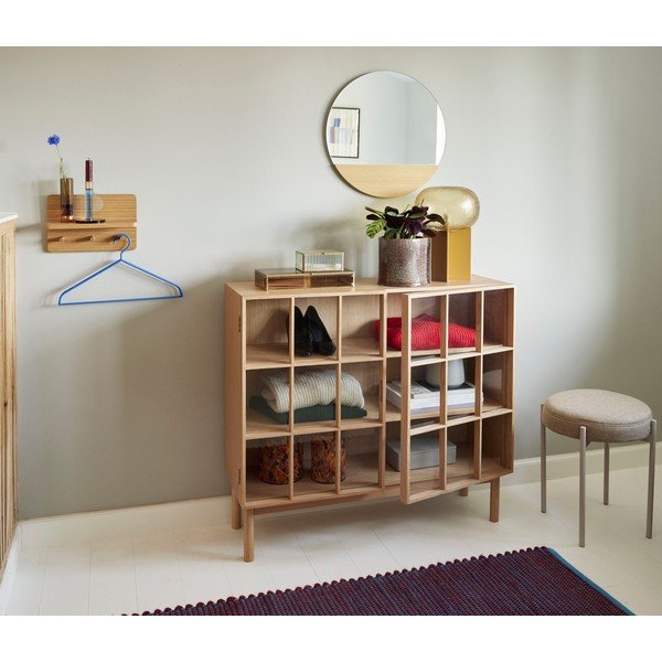 Oranžna namizna svetilka s steklenim senčilom (višina 36 cm) Podium – Hübsch-image-2