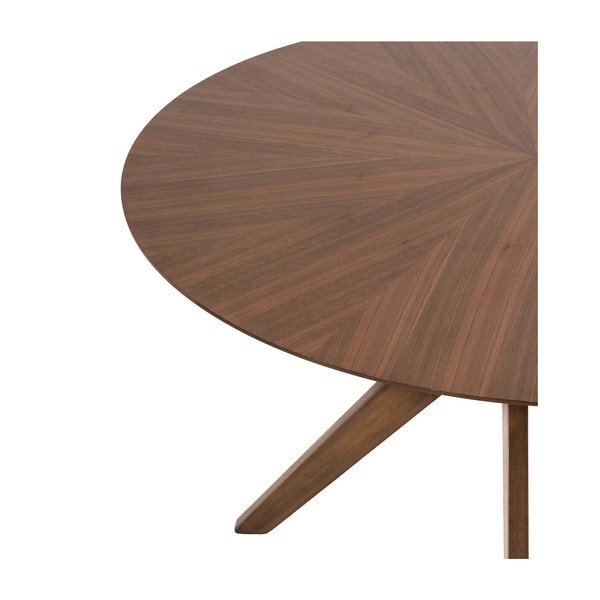 Jedilna miza iz orehovega dekorja sømcasa Carmel, ⌀ 120 cm-image-2