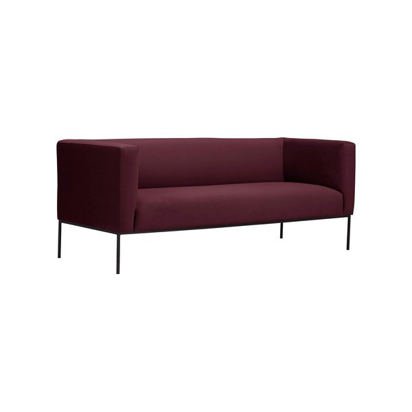 Bordo rdeč trosed Windsor & Co Zofe Neptune-image-1