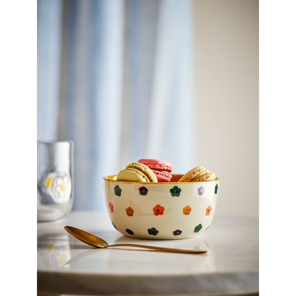 Bež otroška skleda iz kamenine ø 12 cm Addy – Bloomingville Mini-image-1