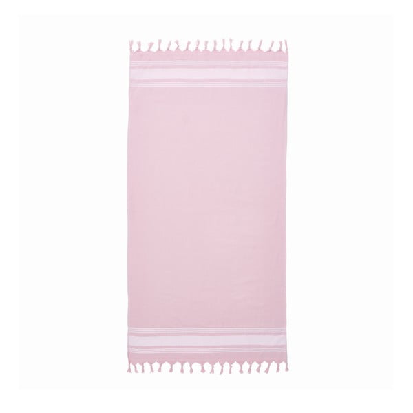 Roza brisača za plažo 150x75 cm Hammam - Catherine Lansfield