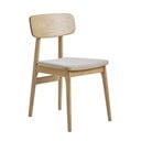 Bež/naraven jedilni stol Livo – Unique Furniture