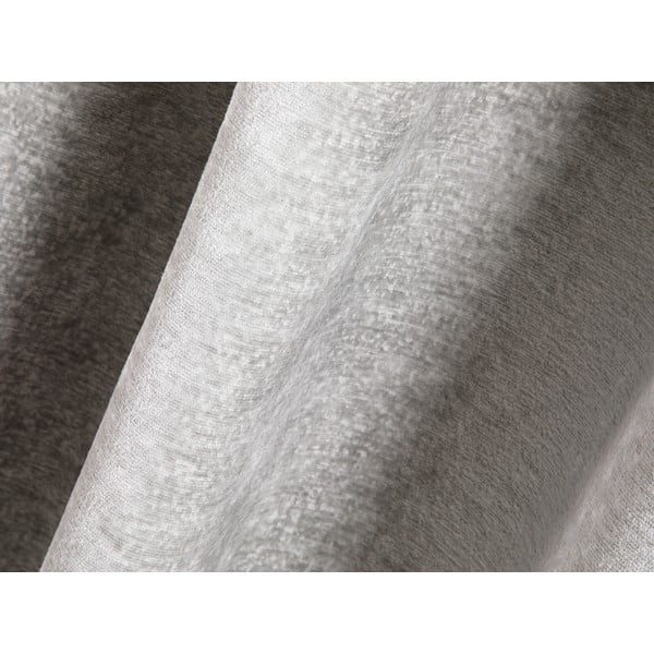 Svetlo siva oblazinjena zakonska postelja s prostorom za shranjevanje z letvenim dnom 200x200 cm Lupine – Micadoni Home-image-4