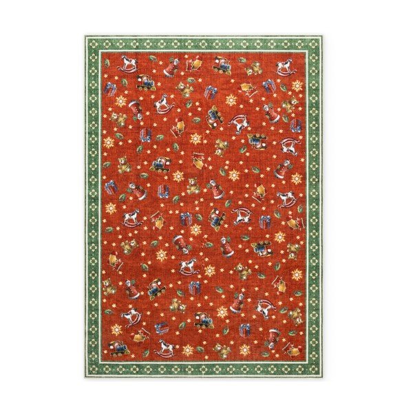 Rdeča/zelena preproga z božičnim motivom 160x230 cm Toy's Delight Nostalgic Noel Red Green – Villeroy&Boch-image-4
