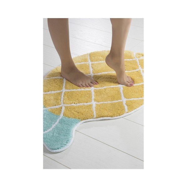 Rumena kopalniška preproga Russmo Pineapple, 100 x 60 cm-image-2