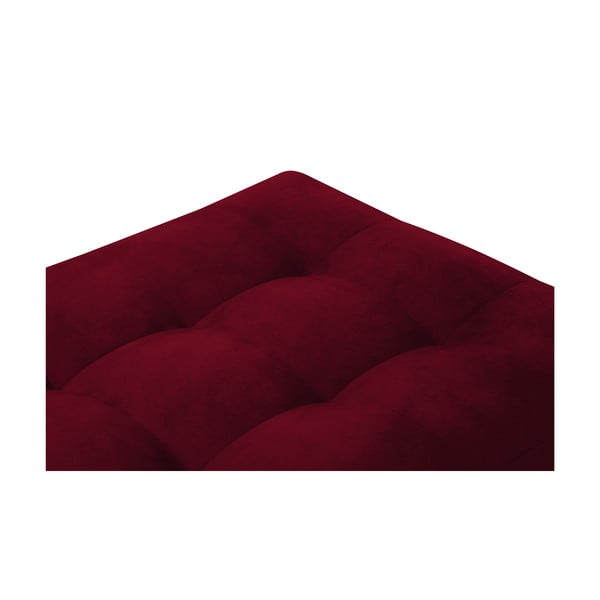 Rdeč žametni otoman Milo Casa Santo-image-4
