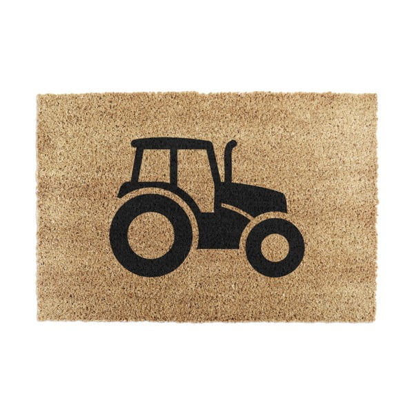 Predpražnik iz kokosovih vlaken 40x60 cm Tractor – Artsy Doormats