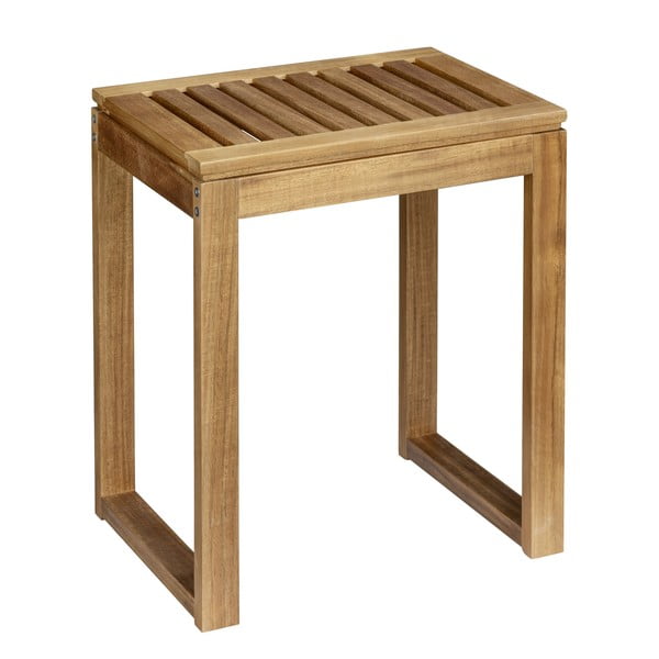 Stolček iz masivne akacije v naravni barvi Fondi – Wenko