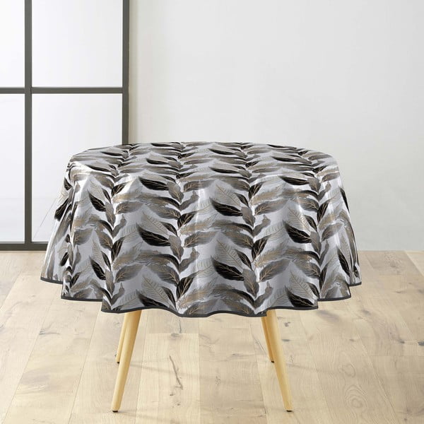 Povoščen namizni prt ø 160 cm Oralia – douceur d'intérieur