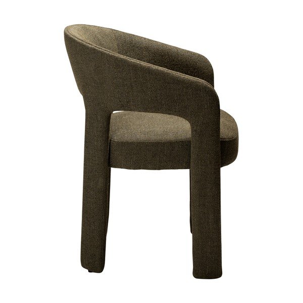 Kaki zelen jedilni stol z nasloni za roke Splendor – DAN-FORM Denmark-image-2
