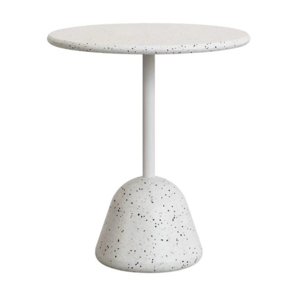 Bela terazzo okrogla jedilna miza ø 70 cm Saura – Kave Home