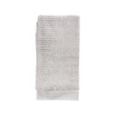 Svetlo siva brisača iz 100 % bombaža Zone Classic, 50 x 100 cm